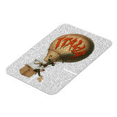 Italia Hot Air Ballon Magnet (Linke Seite)