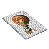 Italia Hot Air Ballon Notizblock (Rechte Seite)