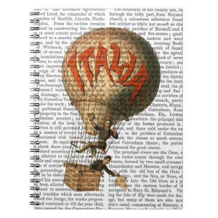 Italia Hot Air Ballon Notizblock