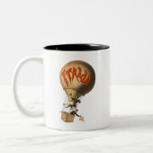 Italia Hot Air Ballon Zweifarbige Tasse (Links)