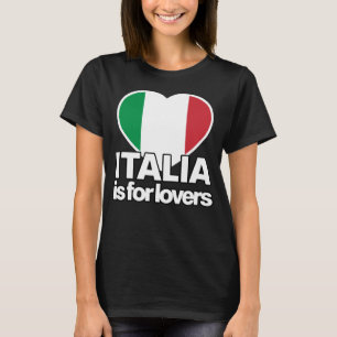 ITALIA ist für die italienische Fahne "Stolz Itali T-Shirt