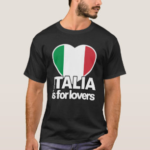 ITALIA ist für die italienische Fahne "Stolz Itali T-Shirt