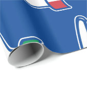 Italia Italia Italiano Hand Gesture Geschenkpapier (Rolleneckpunkt)