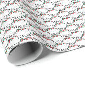 Italia Lockenband Geschenkpapier (Rolleneckpunkt)