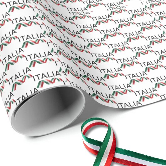 Italia Lockenband Geschenkpapier