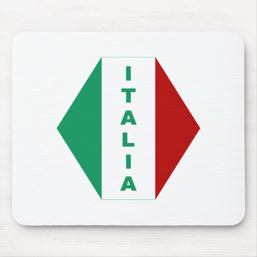 ITALIA-Mausmatte Mousepad (Vorne)