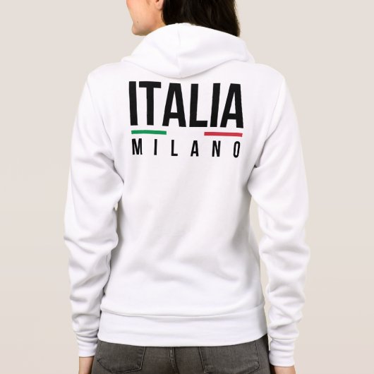 Italia Milano Hoodie (Rückseite)