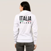 Italia Milano Hoodie (Schwarz voll)