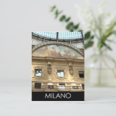 ITALIA MILANO POSTKARTE (Stehend Vorderseite)