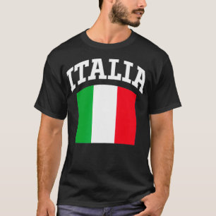 Italia Pocket Italy Flag Italia Zuhause Pride Ital T-Shirt