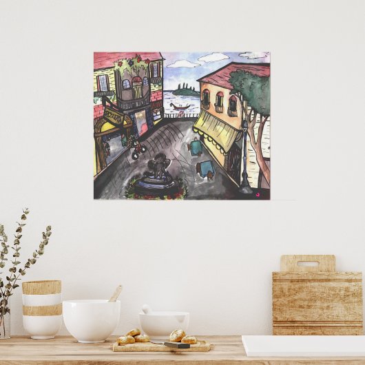 Italia Poster (Küche)