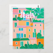 Italia Postkarte (Vorne/Hinten)