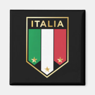 Italia Print - Stolz Italiener - Italienisches Fuß Magnet
