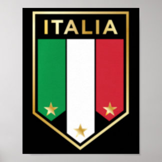 Italia Print - Stolz Italiener - Italienisches Fuß Poster