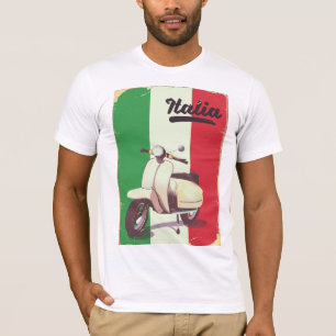 Italia Roller Vintage Reiseplakat T-Shirt