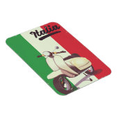 Italia Scooter Vintage Reiseplakat Magnet (Rechte Seite)