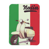 Italia Scooter Vintage Reiseplakat Magnet (Vertikal)