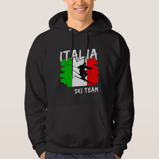 Italia Ski Hoodie (Vorderseite)