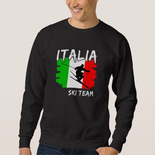 Italia Ski Sweatshirt (Vorderseite)