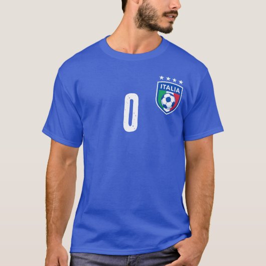 Italia Soccer Custom T - Shirt (Vorderseite)