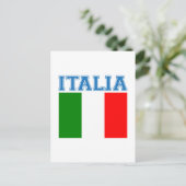 Italia Soccer Postkarte (Stehend Vorderseite)