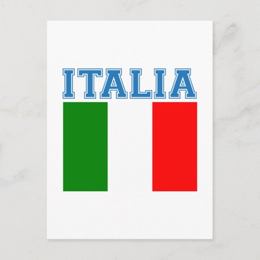 Italia Soccer Postkarte (Vorderseite)