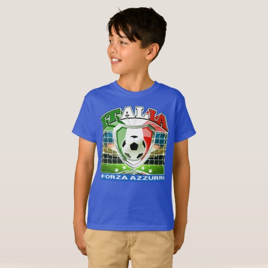 Italia Soccer T - Shirt (Vorne ganz)
