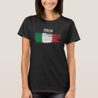 Italia Stolz Vintage abgenutzt italienische Flagge