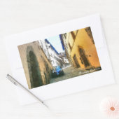 Italia Toskana Cortona. Rechteckiger Aufkleber (Umschlag)