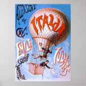 Italia ~ Vintage Werbung Poster (Vorne)