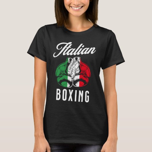 Italian Boxing   Boxing  3 T-Shirt (Vorderseite)