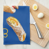 "Italian Cannoli" Küchentücher (Viertel Falte)
