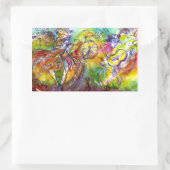 ITALIAN CARNIVAL RECHTECKIGER AUFKLEBER (Tasche)