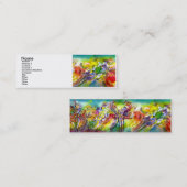 ITALIAN CARNIVAL / Tanz, Musik, Theater, Künstler Mini Visitenkarte (Vorne/Hinten)