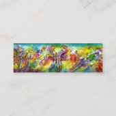 ITALIAN CARNIVAL / Tanz, Musik, Theater, Künstler Mini Visitenkarte (Rückseite)