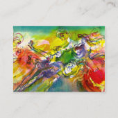 ITALIAN CARNIVAL / Tanz, Musik, Theater, Künstler Visitenkarte (Rückseite)