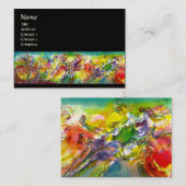 ITALIAN CARNIVAL / Tanz, Musik, Theater, Künstler Visitenkarte (Vorne/Hinten)