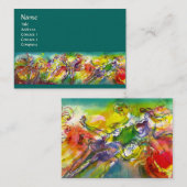 ITALIAN CARNIVAL / Tanz, Musik, Theater, Künstler Visitenkarte (Vorne/Hinten)