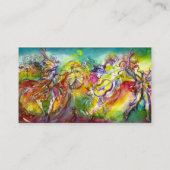 ITALIAN CARNIVAL / Tanz, Musik, Theater, Künstler Visitenkarte (Rückseite)