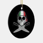 Italian Chef Keramik Ornament (Rechts)