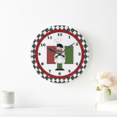 Italian Chef Kitchen clock Große Wanduhr (Zuhause)