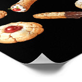 Italian Christmas Cookie Xmas Holiday Men Women Ki Poster (Ecke)