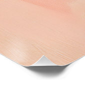 Italian Cocktail Happy Hour Vintage Retro Abstract Poster (Ecke)