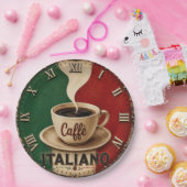 Italian Coffee Vintage Café Espresso Kitchen Gift Pappteller (Party)