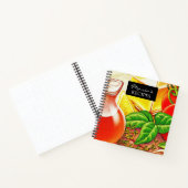 Italian Cooking Ingredients Personalised Recipes Notizblock (Innenseite)