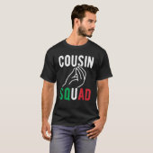 Italian Cousin Squad Funny Italian Cousins Family T-Shirt (Vorne ganz)