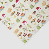 Italian Desserts Sweets Seidenpapier (Ausschnitt)