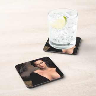 Italian Fall hard plastic coasters Getränkeuntersetzer