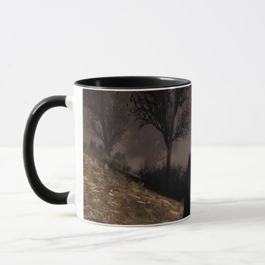 Italian fall mug tasse (Links)