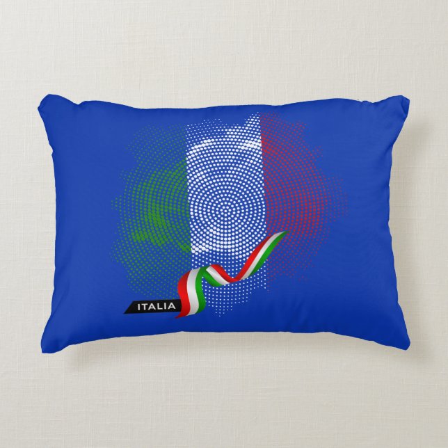 Italian flag dekokissen (Vorderseite)